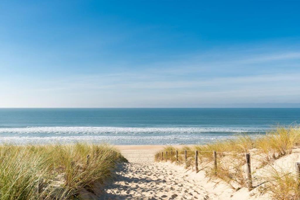 Le Petit Cote Ouest - Appt Dans Les Pins Pres De La Plage เลส์ซาบล์-โดล็อนน์ ภายนอก รูปภาพ