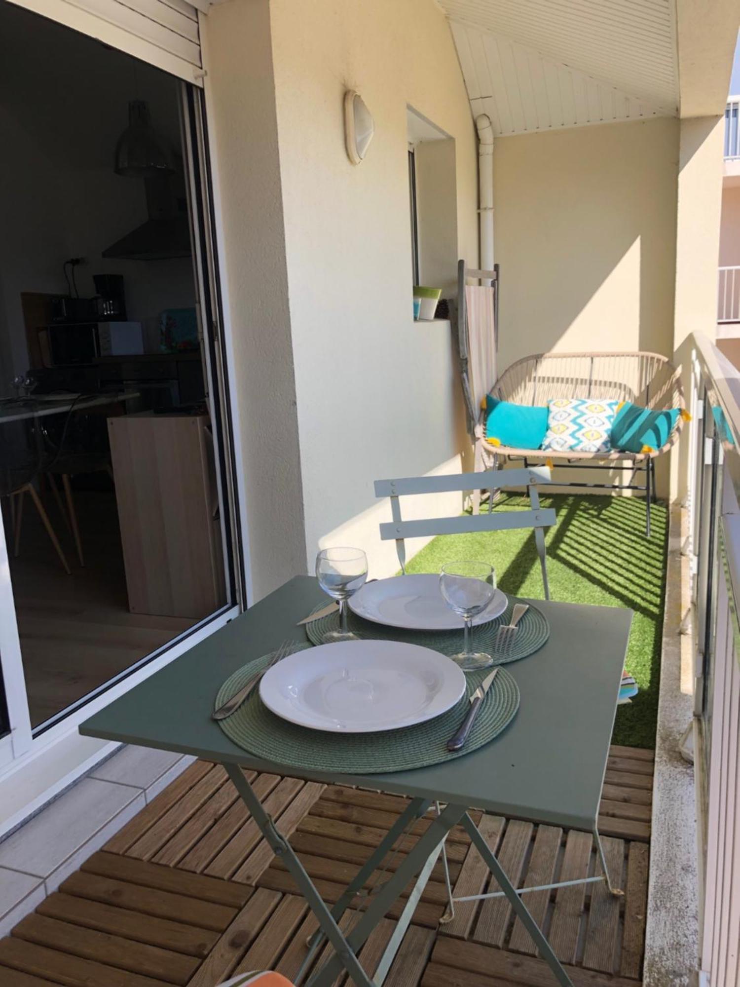 Le Petit Cote Ouest - Appt Dans Les Pins Pres De La Plage เลส์ซาบล์-โดล็อนน์ ภายนอก รูปภาพ