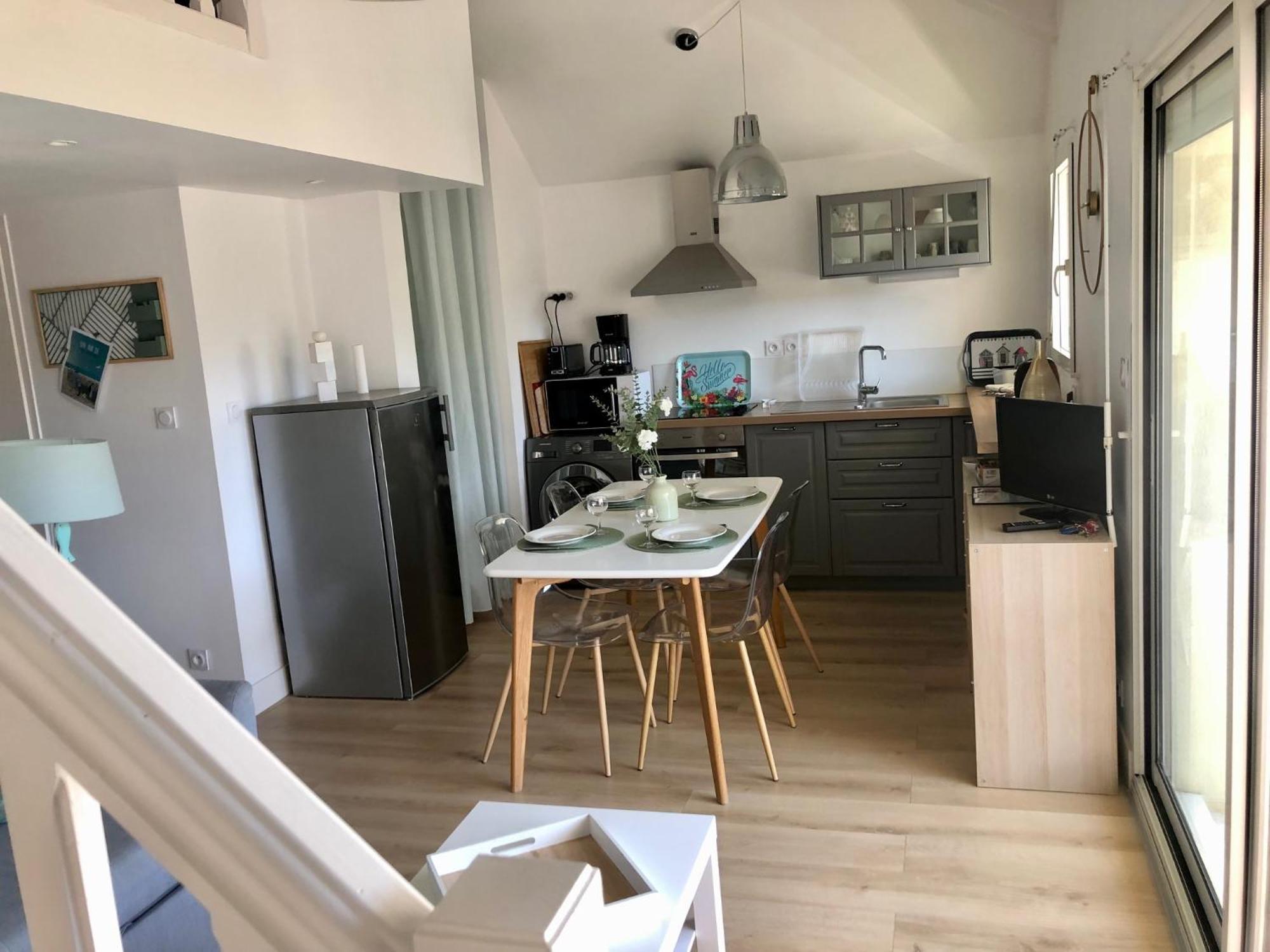 Le Petit Cote Ouest - Appt Dans Les Pins Pres De La Plage เลส์ซาบล์-โดล็อนน์ ภายนอก รูปภาพ
